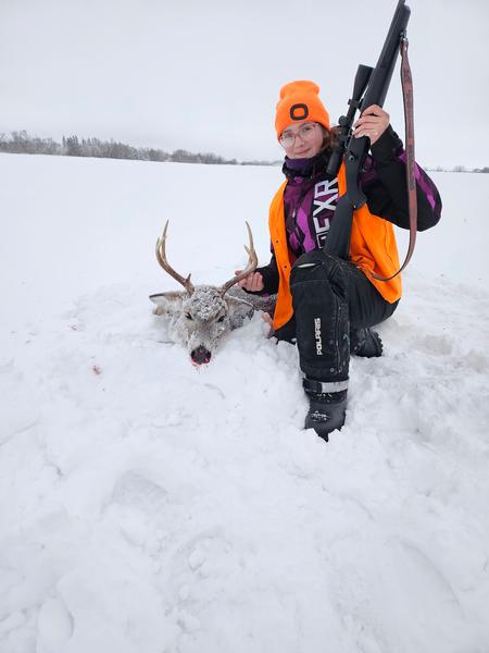 Charlette's First Buck